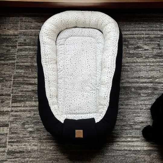 Grandes Suenos Baby Nestkissen Black 80x100cm