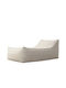 Sitzsack Liegestuhl Wasserdicht Irida Ecru 190x80x70cm