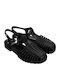 Zaxy Be New Women's Flat Sandals in Black Color