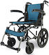 Medical Brace Rollstuhl 14" Klappbar Einfacher Typ 51cm MB.W2006 Blaue