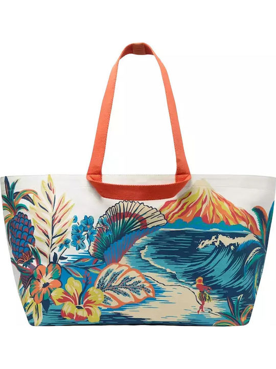 InouI Fabric Beach Bag Blue