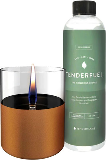 Tenderflame Indoor Desktop Bioethanol Fireplace Gray