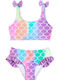 Tatu Moyo Kids Swimwear Bikini Pink, Light Blue, Purple