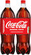 Coca-Cola Кола с Газировка в Бутилка 2x1500мл