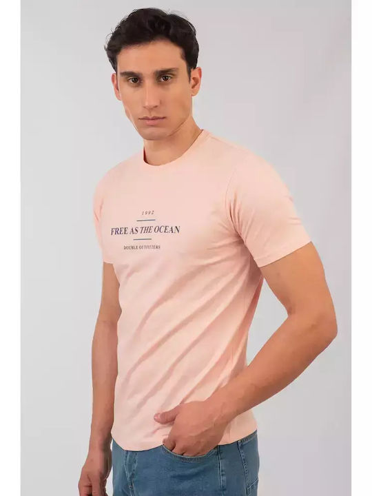 Double T-Shirt Dusk Pink