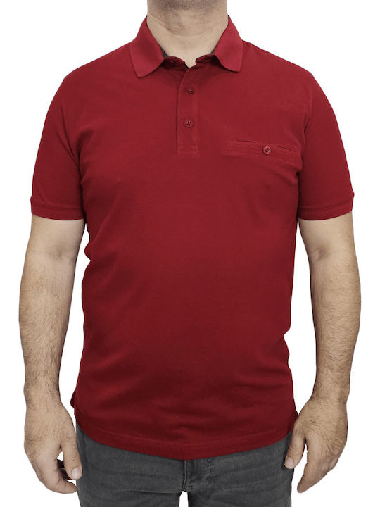 Side Effect Polo Bluse Bordo