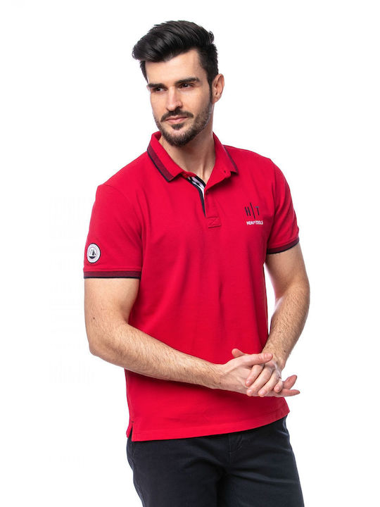 Polo Μπλούζα Κοντομάνικη Κόκκινο