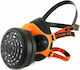 Climax Mask Half Face with Replaceable Filters Orange