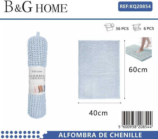 Covoraș de Baie 502310 20854 Albastru deschis 40x60buc