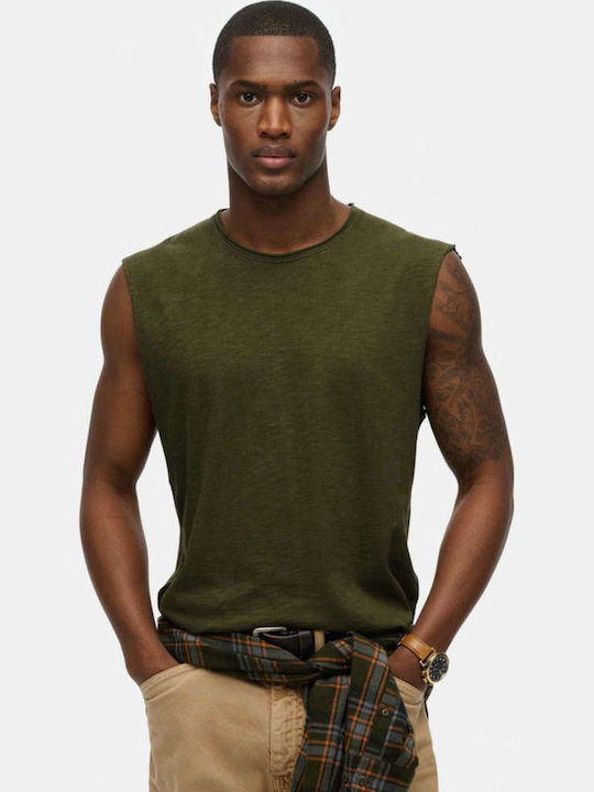 Superdry Slub' T-shirt Πράσινο