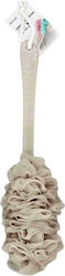 Bath Net Sponge Back Beige 6pcs