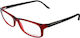 Porsche Design Weiblich Kunststoff Brillenrahmen Rot