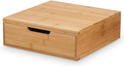 Carcasă glisantă capsule bambus 30x30x10cm