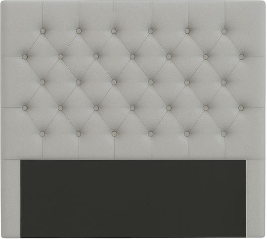 OneLife Wooden Bed Headboard Gray 90cm