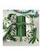 Kentia Kentia Pane 253 Towel from 100% Cotton in Green Color 40x70cm 4pcs
