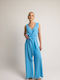Damen Einteiler Anzug Blue