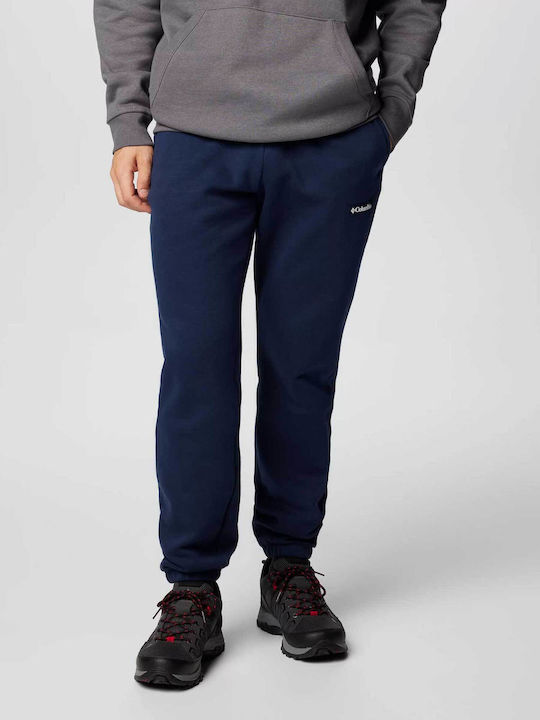 Meridian Creek Sweatpants with Elastic Blue