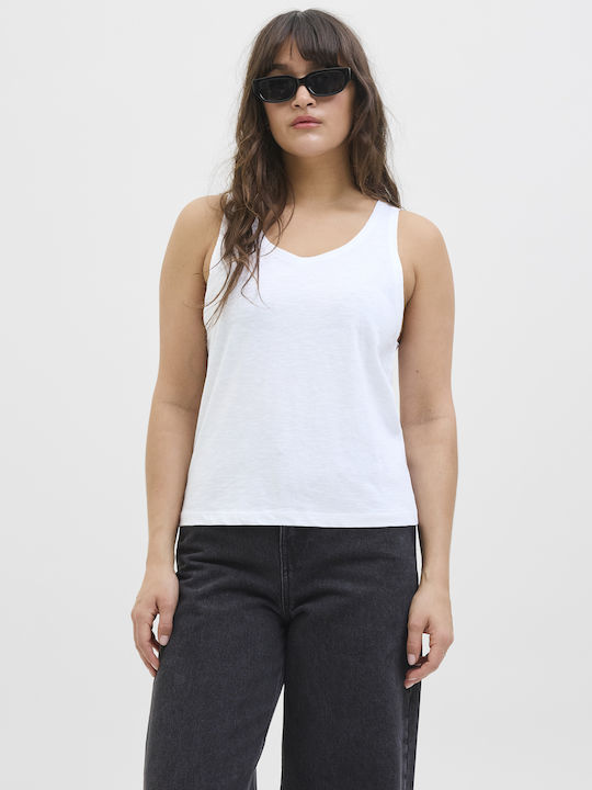 Jack & Jones Γυναικεία Μπλούζα Βαμβακερή Αμάνικ...