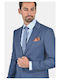 Men's Suit Jacket Regular Fit Blue-raf