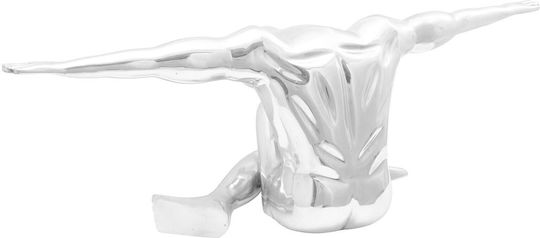 vidaXL Decorative Statuette made of Metal 91.5x32x33cm 1pcs