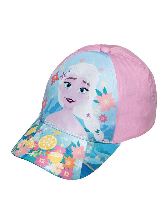 Disney Kids' Hat Jockey Fabric Frozen Pink