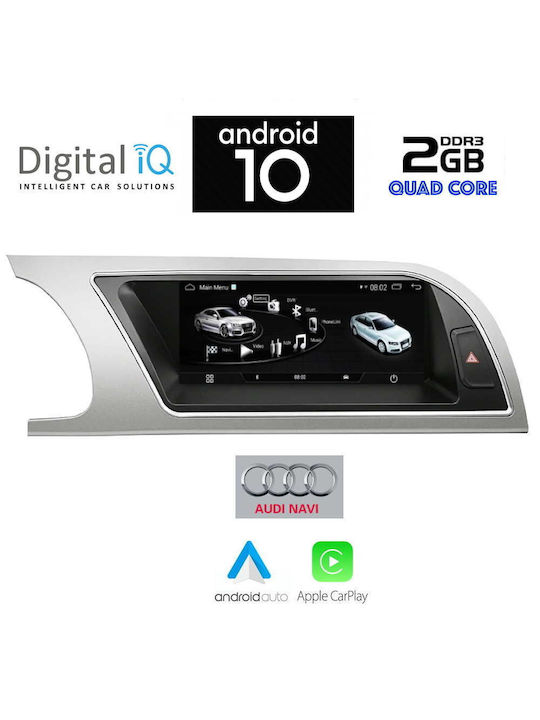 Digital IQ Ηχοσύστημα Αυτοκινήτου για Audi A5 2008-2015 (Bluetooth/USB/WiFi/GPS/Apple-Carplay/Android-Auto)
