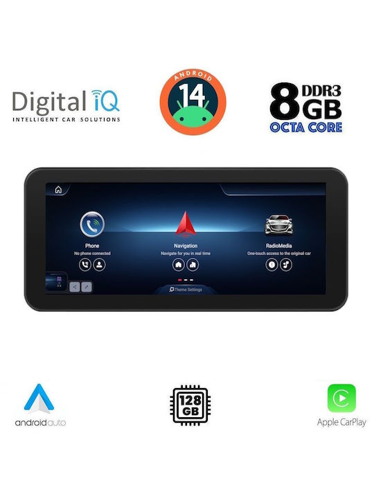 Digital IQ Car Audio System for Mercedes-Benz CLC Class / GLC 2014-2021 (Bluetooth/USB/WiFi/GPS/Apple-Carplay/Android-Auto) with Touch Screen 10.25"