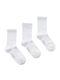 Walk Kids' Socks Knee-High White 3 Pairs