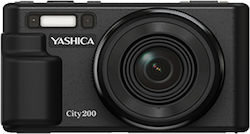 Yashica City 200 Οπτικό Ζουμ 10x Μαύρη