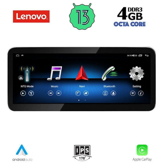 Lenovo Car Audio System for Mercedes-Benz CLA Class / GLA 2015-2019 (Bluetooth/USB/WiFi/GPS/Apple-Carplay/Android-Auto) with Touch Screen 10.33"