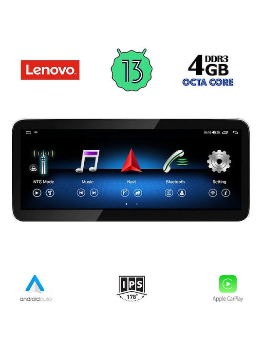 Lenovo Sistem Audio Auto pentru Mercedes-Benz Clasa B 2013-2015 (Bluetooth/USB/WiFi/GPS/Apple-Carplay/Android-Auto) cu Ecran Tactil 10.33"