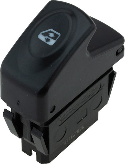 NTY Car Window Switch for Renault Clio / Kangoo Black