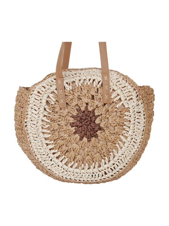 Tricotată Geantă de damă Crossbody Bej
