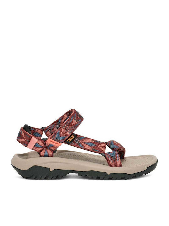 Teva Hurricane Women's Flat Sandals Sporty Burg...