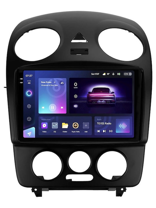 Teyes Sistem Audio Auto pentru Volkswagen Gândac (Nou) / Gândac 1998-2010 (Bluetooth/USB/WiFi/GPS/Apple-Carplay/Android-Auto) cu Ecran Tactil 9.5"