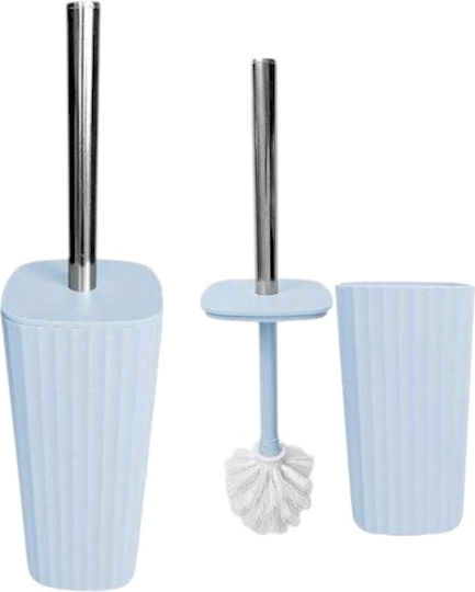 Kunststoff Badezimmer Toilettenbürste Hellblau