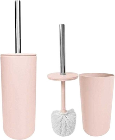 Plastic Coș de gunoi pentru baie Roz