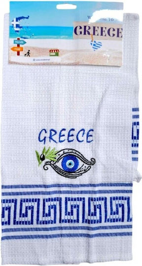 Towel from 100% Cotton in White Color 12pcs