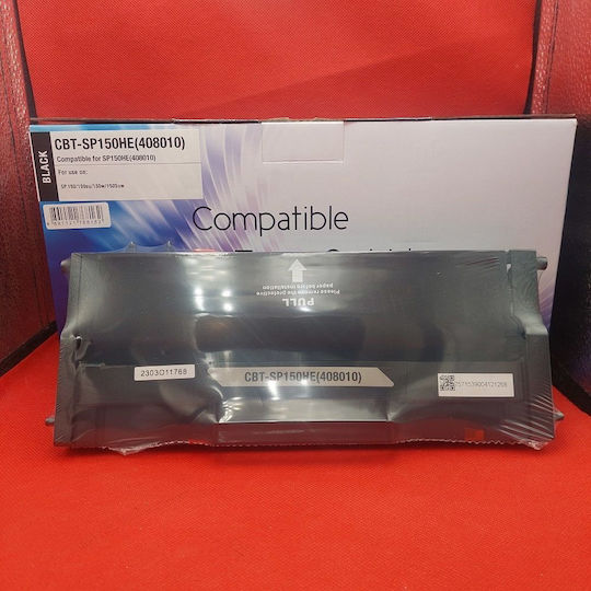 Τόνερ Συμβατό Toner για Laser Εκτυπωτή Ricoh 408010 Μαύρο