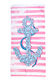 Comfort Strandtuch Rosa 75x150cm.