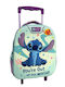 Must Team School Bag Trolley Kindergarten Green 8Liters