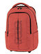 Polo Wonder School Bag Backpack Junior High-High School Red with Water Bottle Holder 26Liters 2025