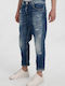 Men's Jeans Pants with Slim Fit Blue