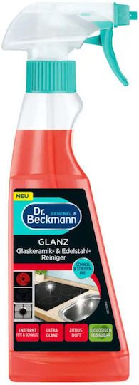 Dr. Beckmann 250ml Spray Shine Cleaner for Ceramic Hobs 3-56952
