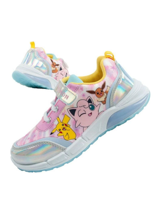 Παιδικά Sneakers με Σκρατς Ροζ