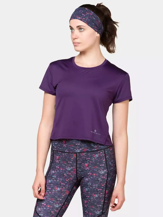 Ronhill Γυναικείο Αθλητικό T-shirt με Διαφάνεια...