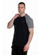 T-shirt Black Melange