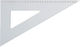 Geometrische Form Rechtwinkliges Dreieck 31/60 Fila Schule Hergestellt in Italien