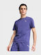 Essentials T-shirt Μπλε Μωβ