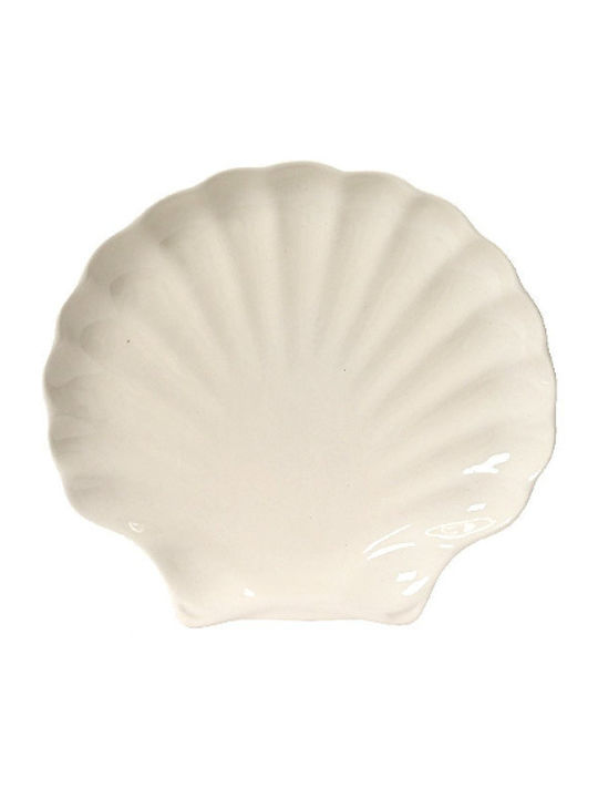 Kaemingk Plate Shallow made of Porcelain White 14cm